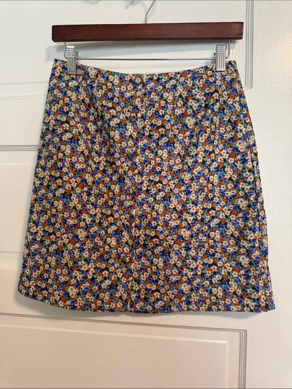 Nasty Gal Multicolor Floral Mini Skirt